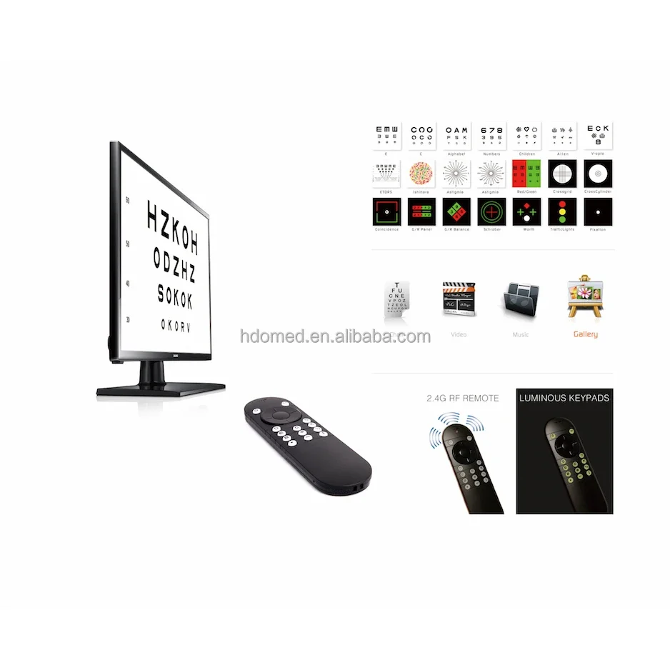 

for Sale Digital Visual Acuity Chart System an Optics Instrument for Eye Care and Diagnostics