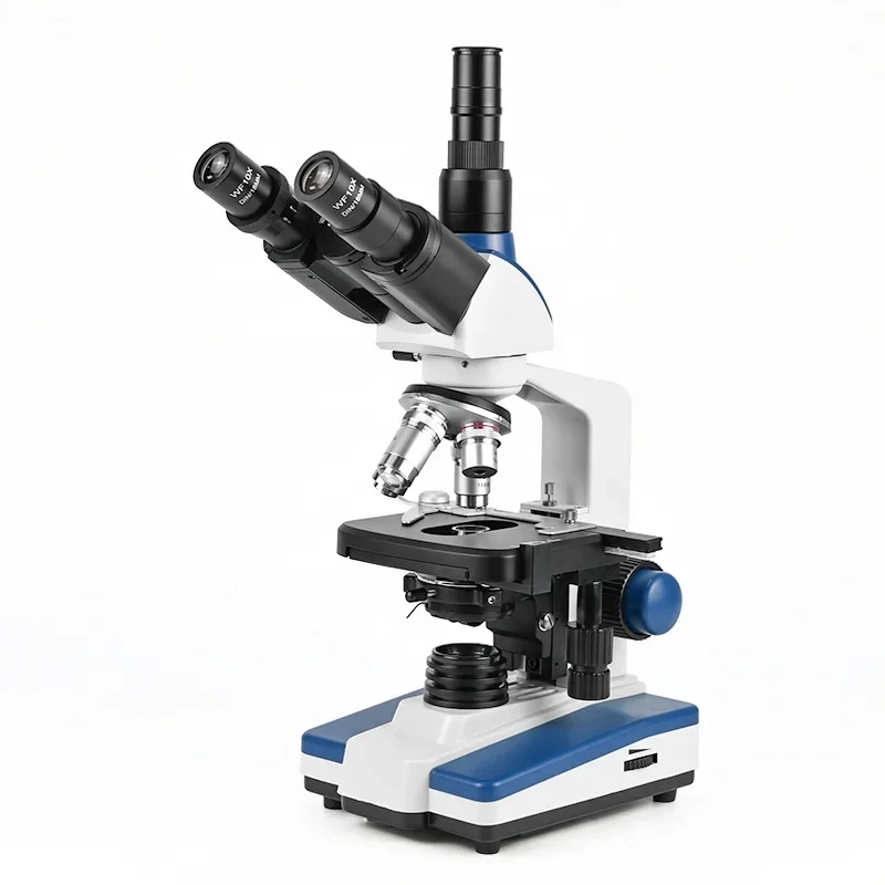 NK-210T 40x-1600X Classic LED Brightfield  Trinocular Compound Biological Microscopes