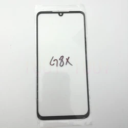 Outer Screen Front Touch Panel LCD Display Screen Out Glass Cover For LG G8X / V50S ThinQ Lens Replace Part