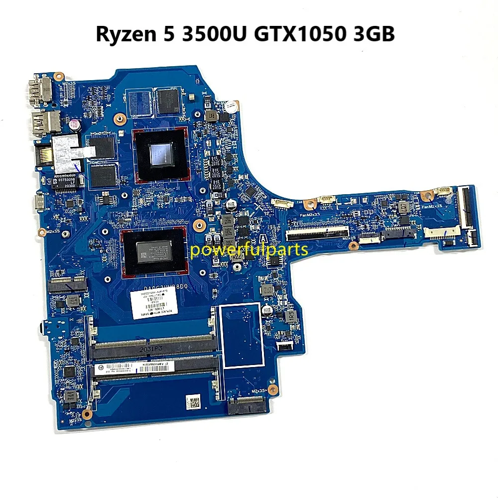 

100% Working For HP Pavilion Gaming 15-EC 15Z-EC Motherboard R5 3500 GTX1050 3GB L71928-601 DA0G3HMB8D0 Tested Ok