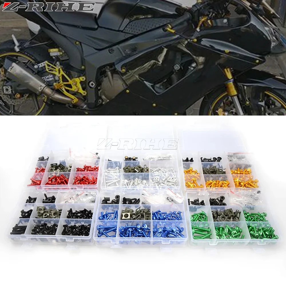 

for Suzuki GSXR GSX-R 600 750 1000 GSX R 600 750 1000 K1 K2 K3 K4 K5 K6 K7 K8 K9 Motor Fairing Bolts Kit Body Fastener Screws