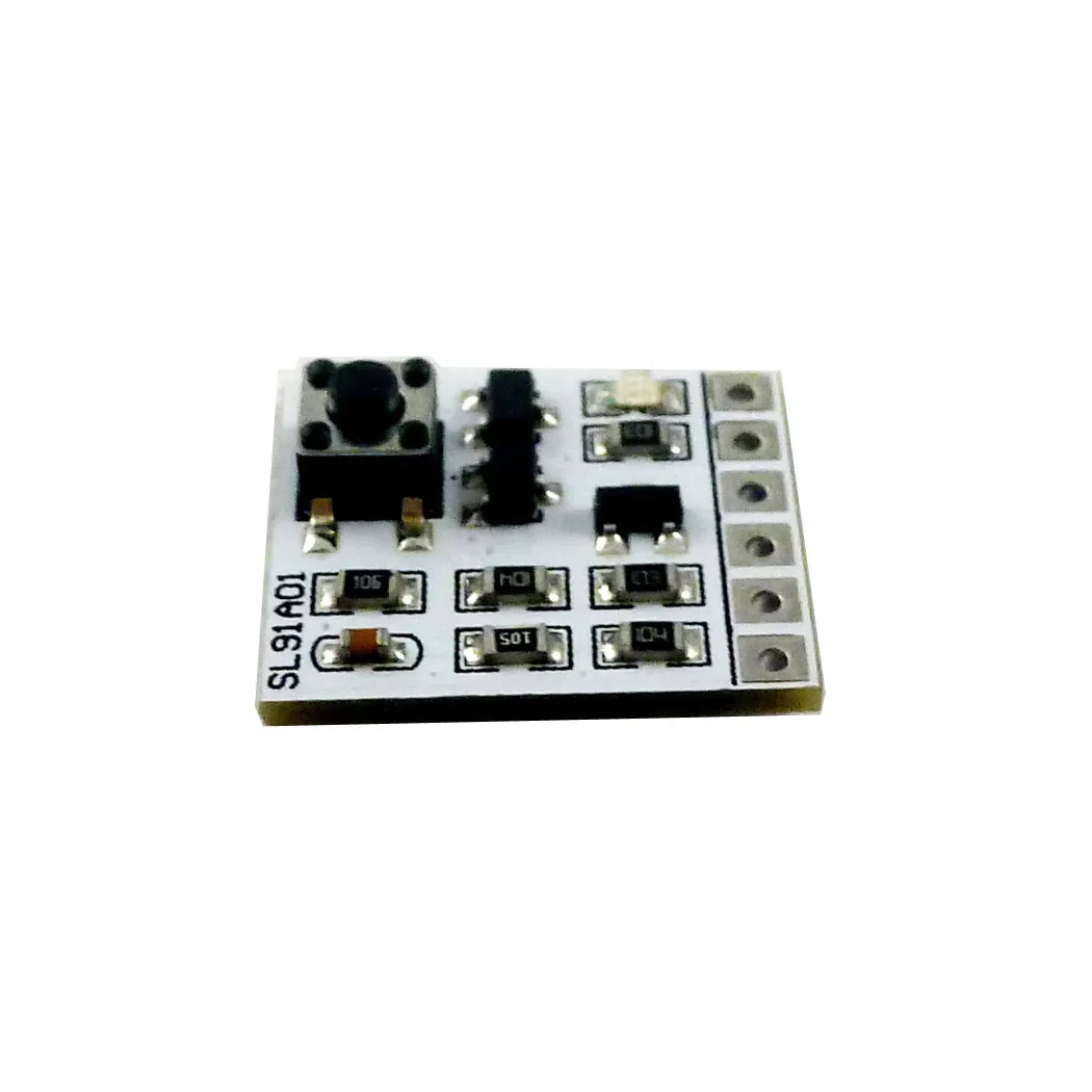 

SL91A01 DC 2-18V 2A Bistable self-locking Switch Board LED Controller Touch Electronic Relay Module