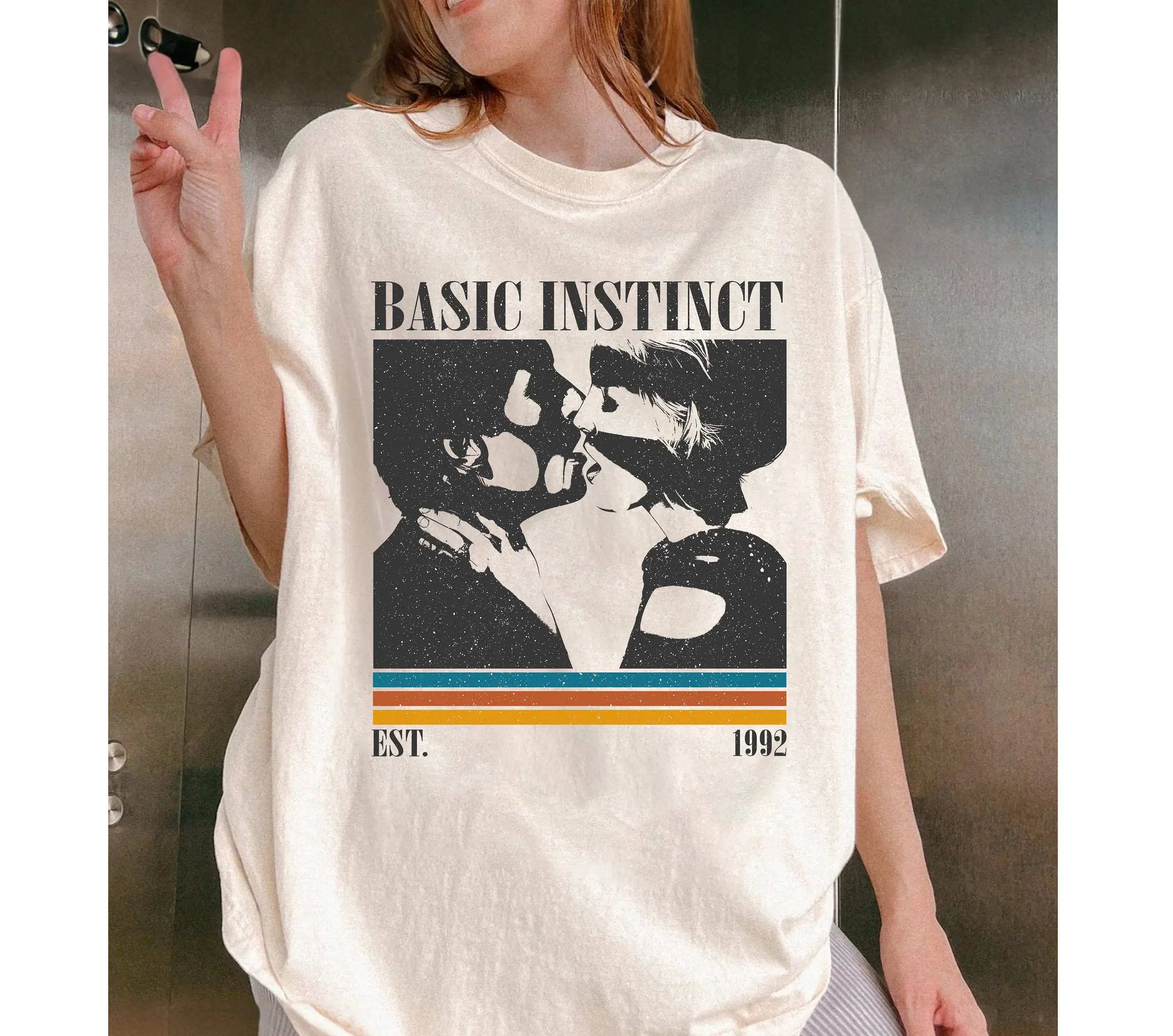 Basic InstincT T Shirt Movie Vintage Midcentury For Him