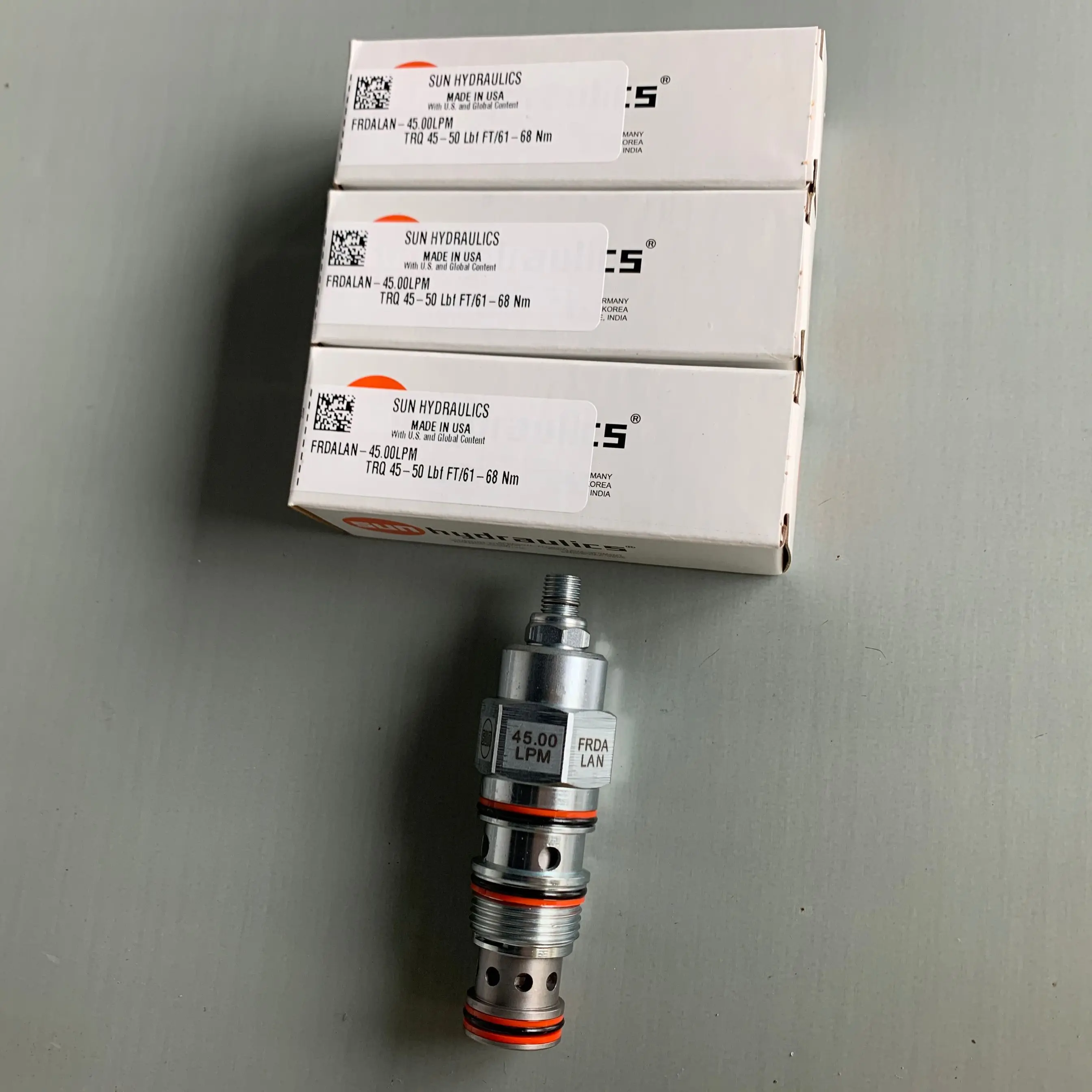 FRDA-LAN FRDALAN FRDA LAN FRDAXAN FRDA-XAN SUN Hydraulics Origin Fixed Orifice, Bypass/restrictive, Priority, Flow Control Valve