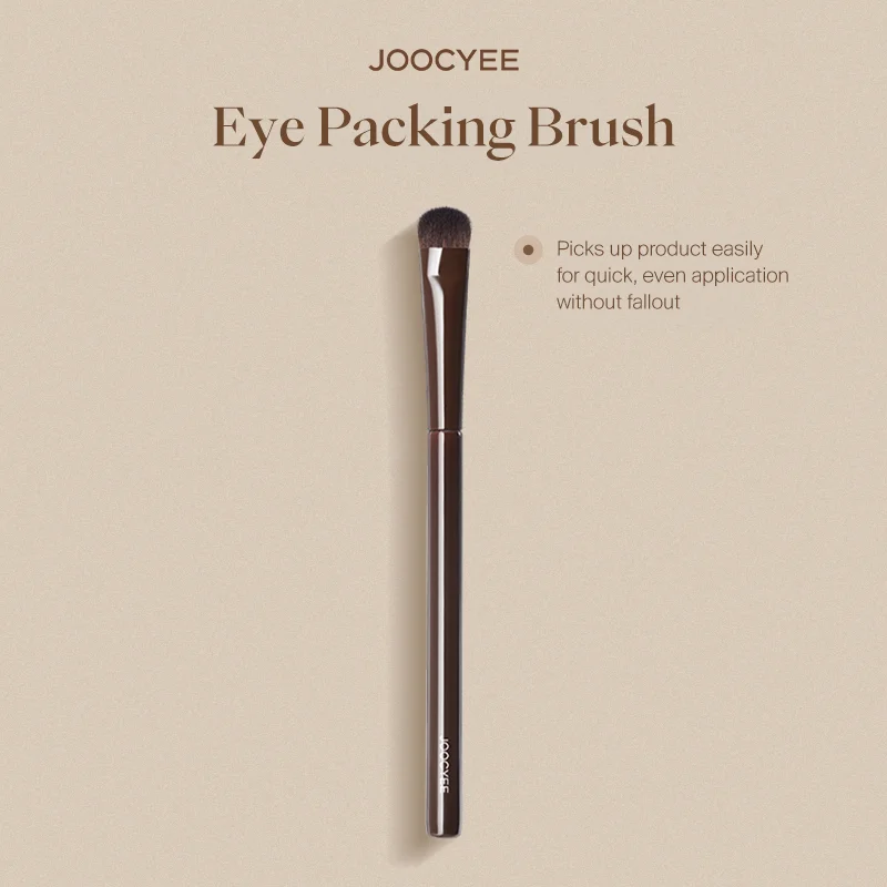 JOOCYEE EYE PACKING BRUSH Rounded Head Eyeshadow Makeup Brush Soft Dense Bristles for Even Powder Pickup & Seamless Eye Blending