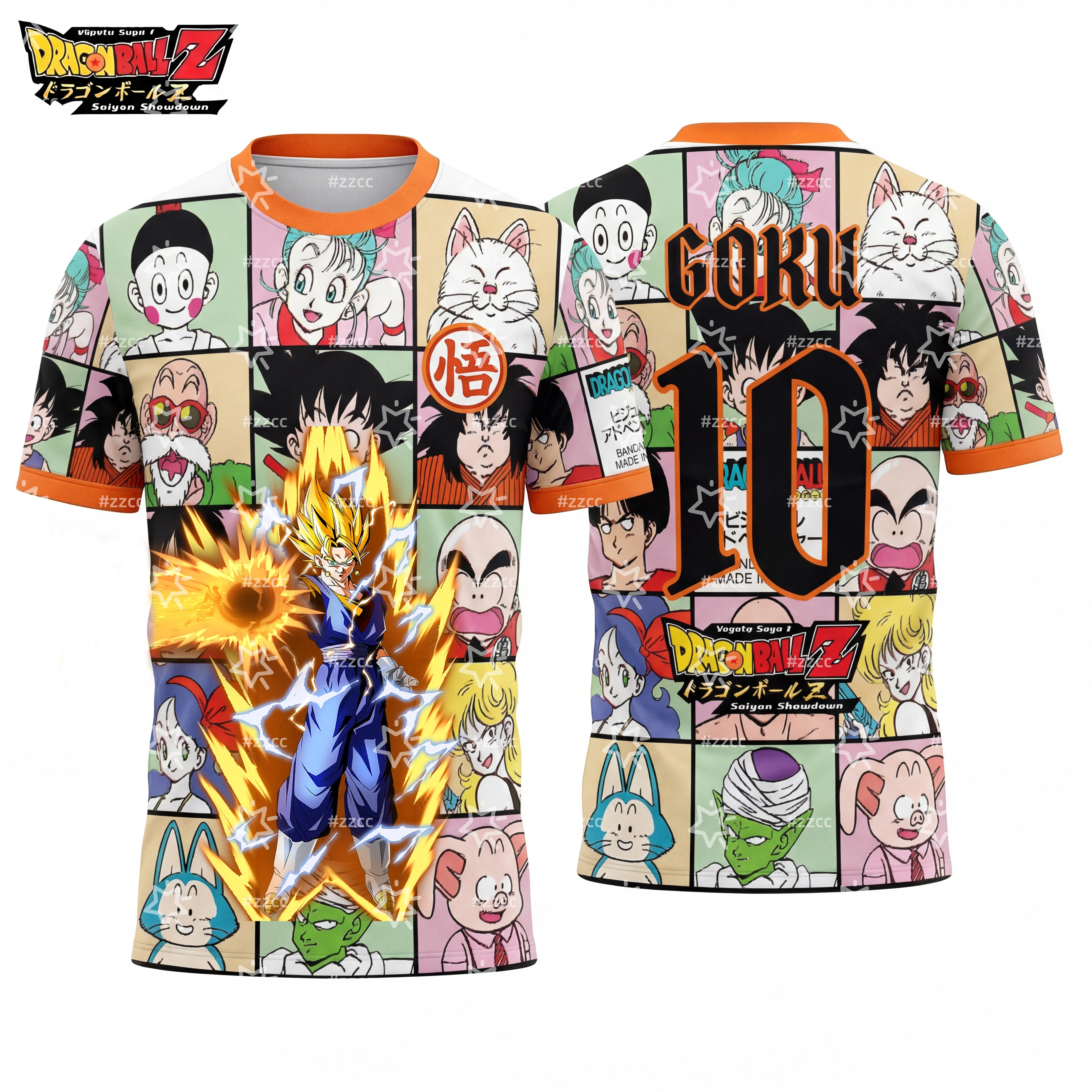 2026 Sommer Dragon Ball Retro Fitness T-Shirt Herren Oversize 3D-Druck Kurzarm Familien-Unisex Kinder-Sportshirt