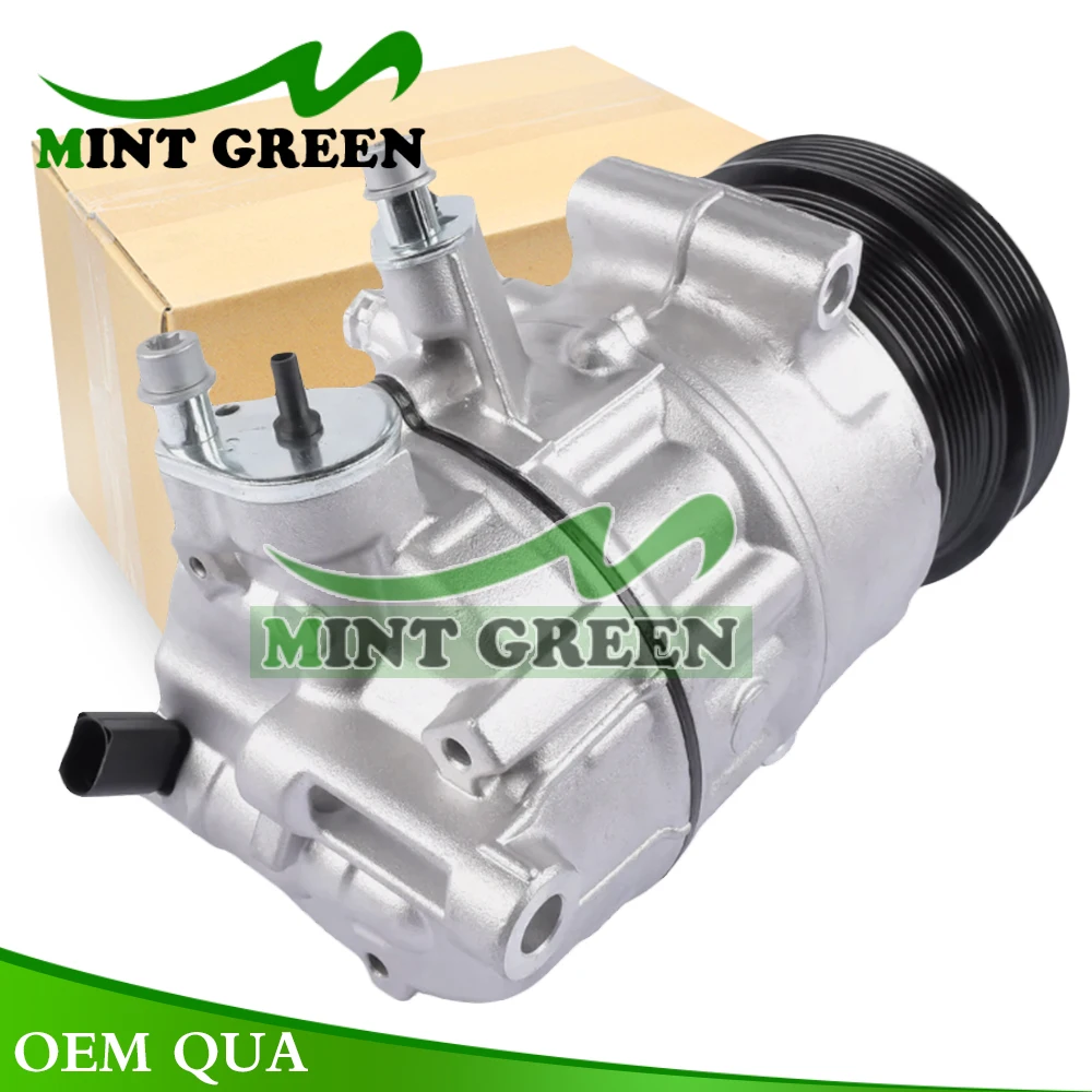 

Auto 1K0820808C AC Compressor For VOLKSWAGEN Beetle Passat Jetta Golf R32 Rabbit AUDI TT RS Quattro 2.0L 2.5L 140378 2008688