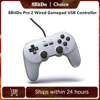 8BitDo Pro 2 Wired Gamepad USB Controller for Nintendo Switch Windows Steam Raspberry Pi NS Switch Game Control