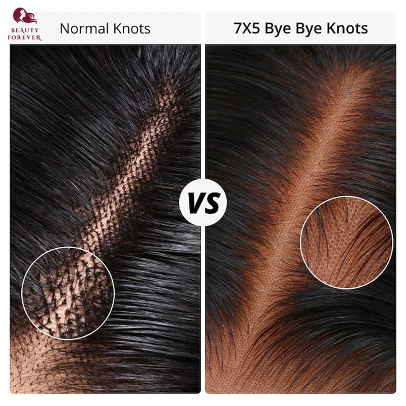 Bye Bye KNOTS-Perruque brésilienne bouclée sans colle, cheveux humains pré-épilés, devant en dentelle transparente, cheveux Remy, prêt à porter