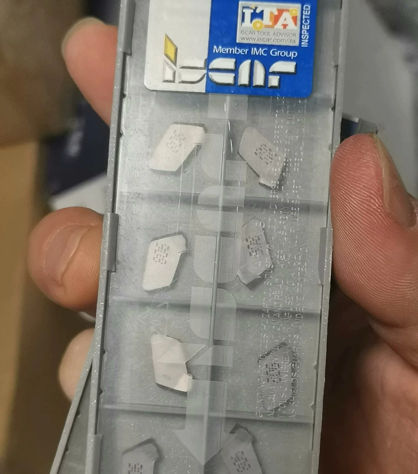 

Hard alloy cutting blades 08IRMA60 IC908