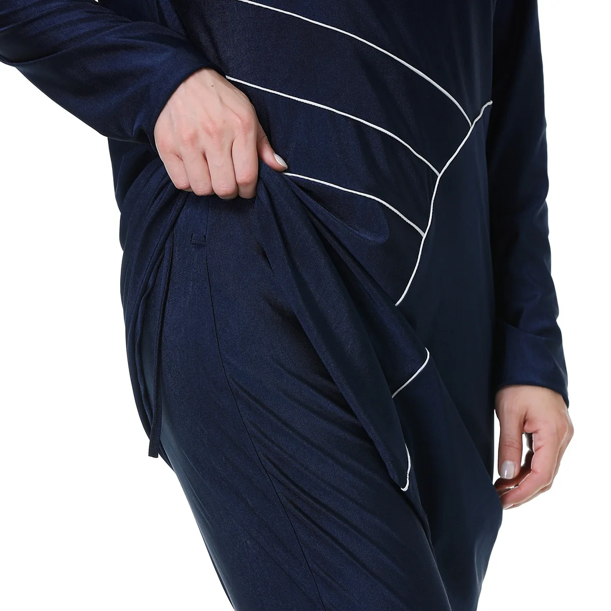 

3PCS Burkini Femme Musulmane Swimwear Muslim Women Plus Size Swim Wear Hijab Swimsuit Modest Islam Bathing Suit Maillot De Bain