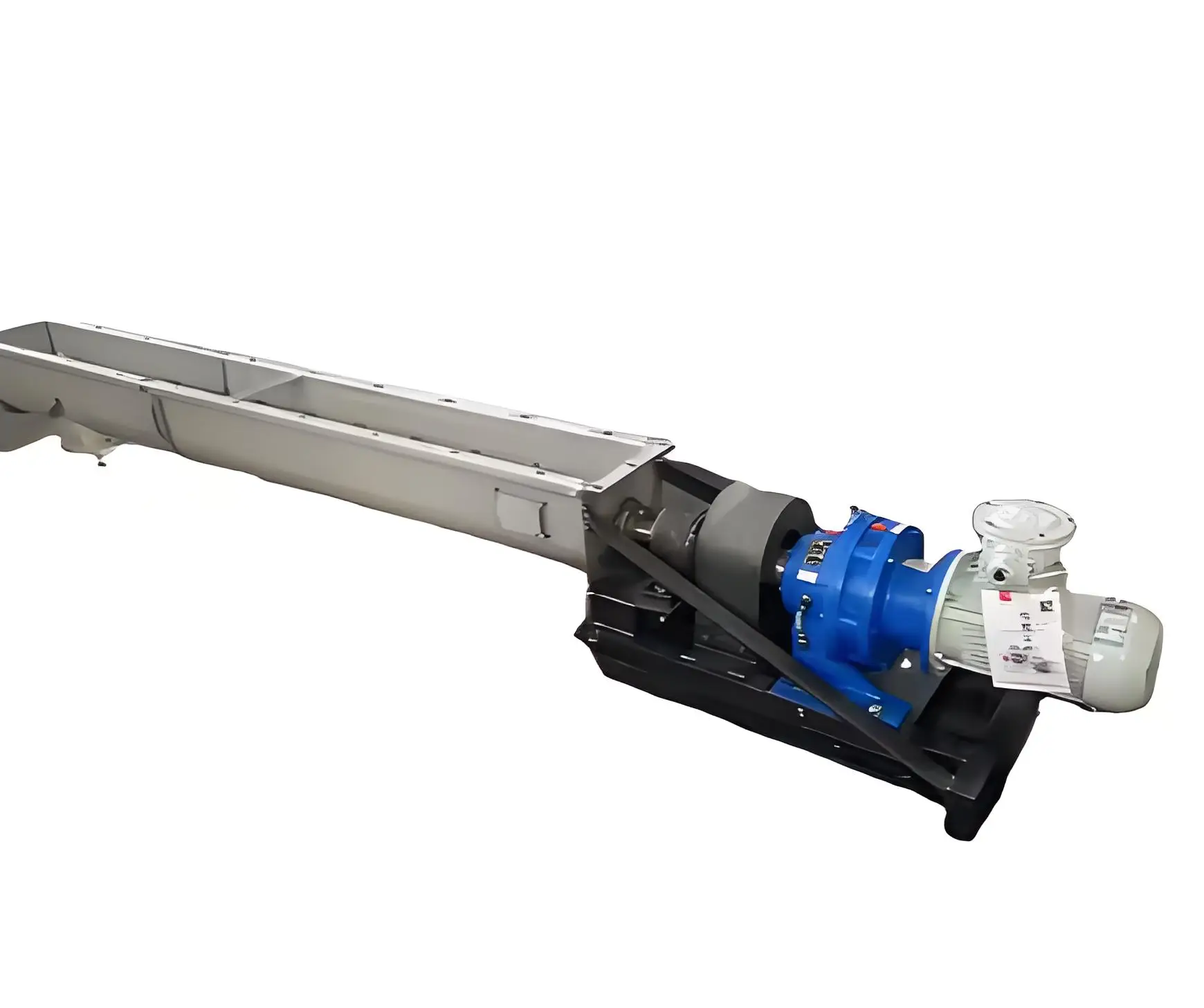 สายพานลําเลียงสว่านสกรูสแตนเลสสําหรับการจัดการวัสดุที่ปิดสนิทและทนทานพร้อมมัลติฟังก์ชั่น