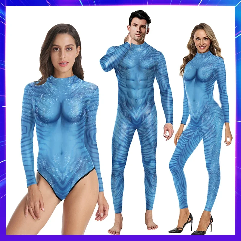 Movie Jumpsuit Cosplay Costumes Stretch 3D Printing For Women And Men Life Zentai Anime Games Tights Party Halloween Bodysuit