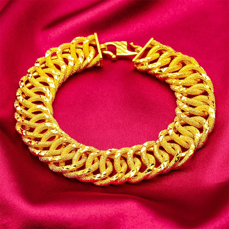 

Bracelet Men's Vietnamese Sand Gold Jewelry Bracelet