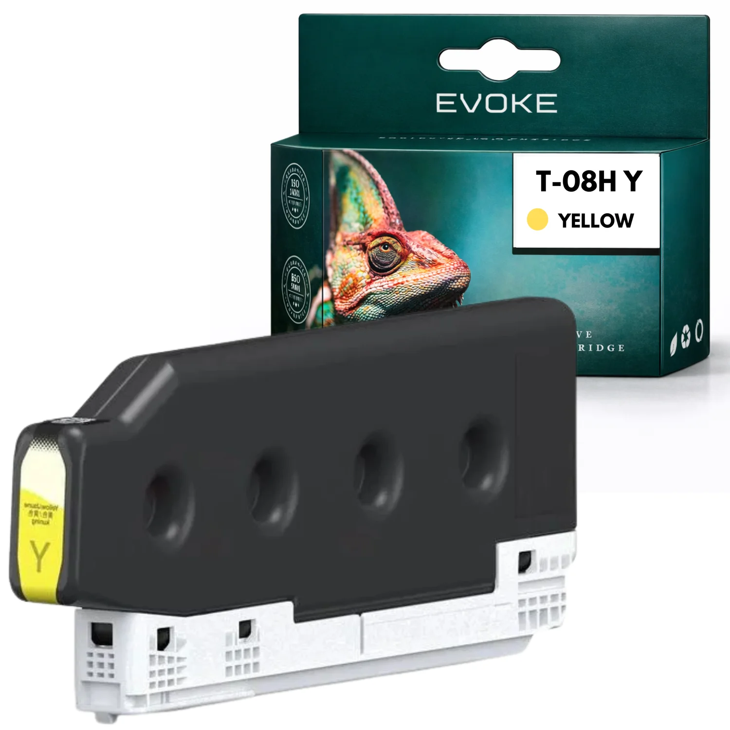 Evoke Compatibele Toner voor Epson T08H C13T08H400 Geel Workforceenterprise Am-C4000