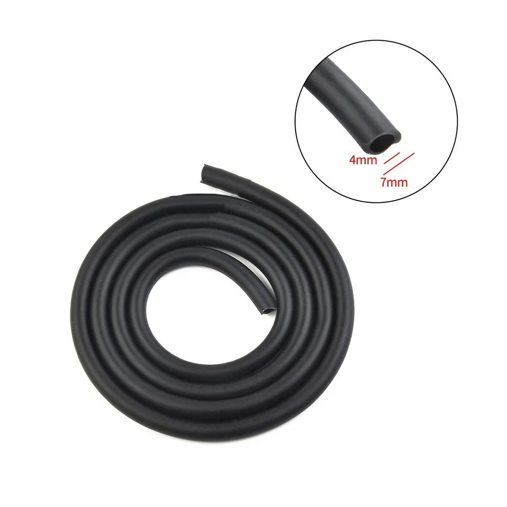 1M Black Fuel Line Hose NBR 5mm ID 8mm OD Rubber Fuel Tubing Petrol Diesel Oil Line Carburetor Hose Pipe For Honda For Suzuki