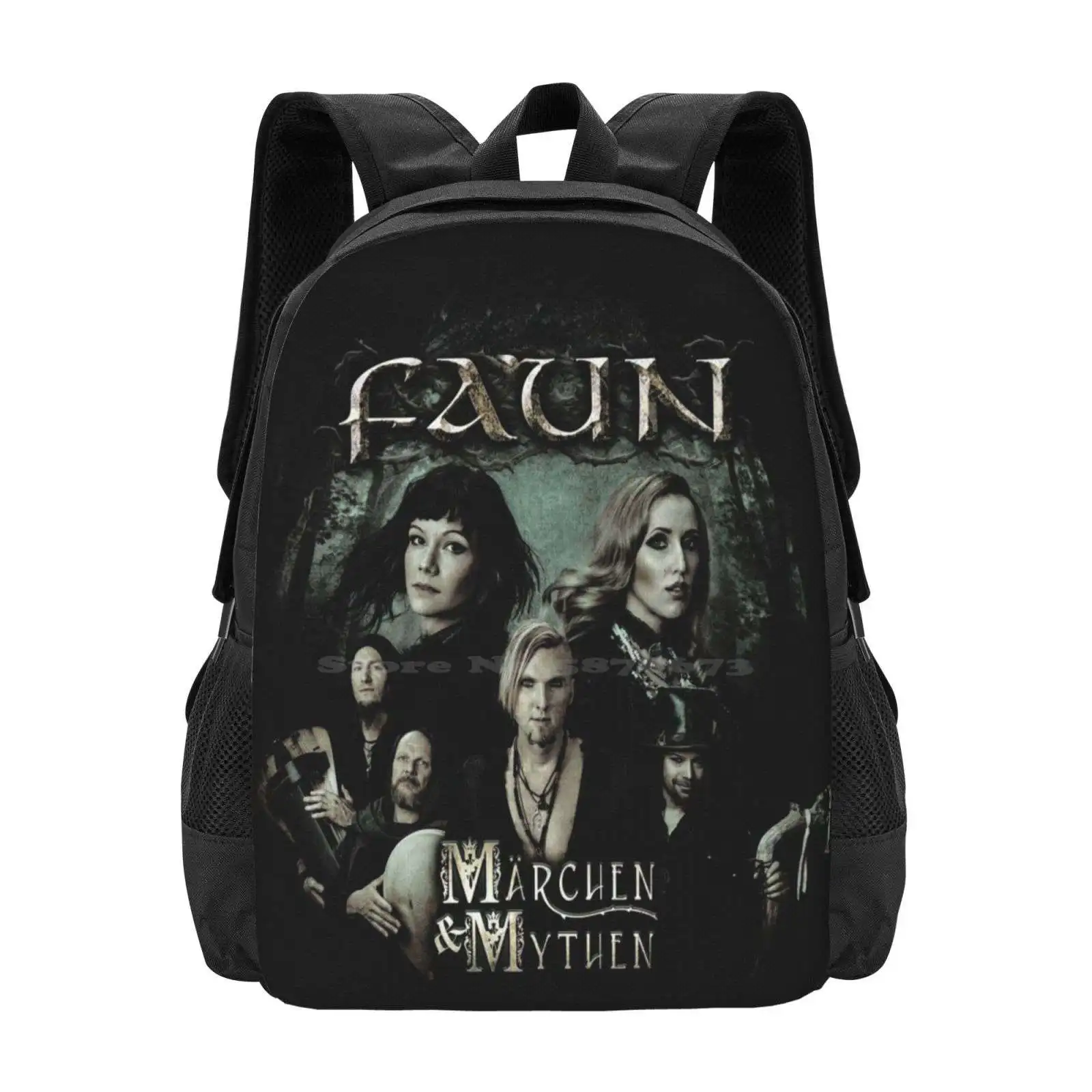 Faun Show Good For You Fashion Pattern Design Travel Laptop School Backpack Bag Faun Show Good For You