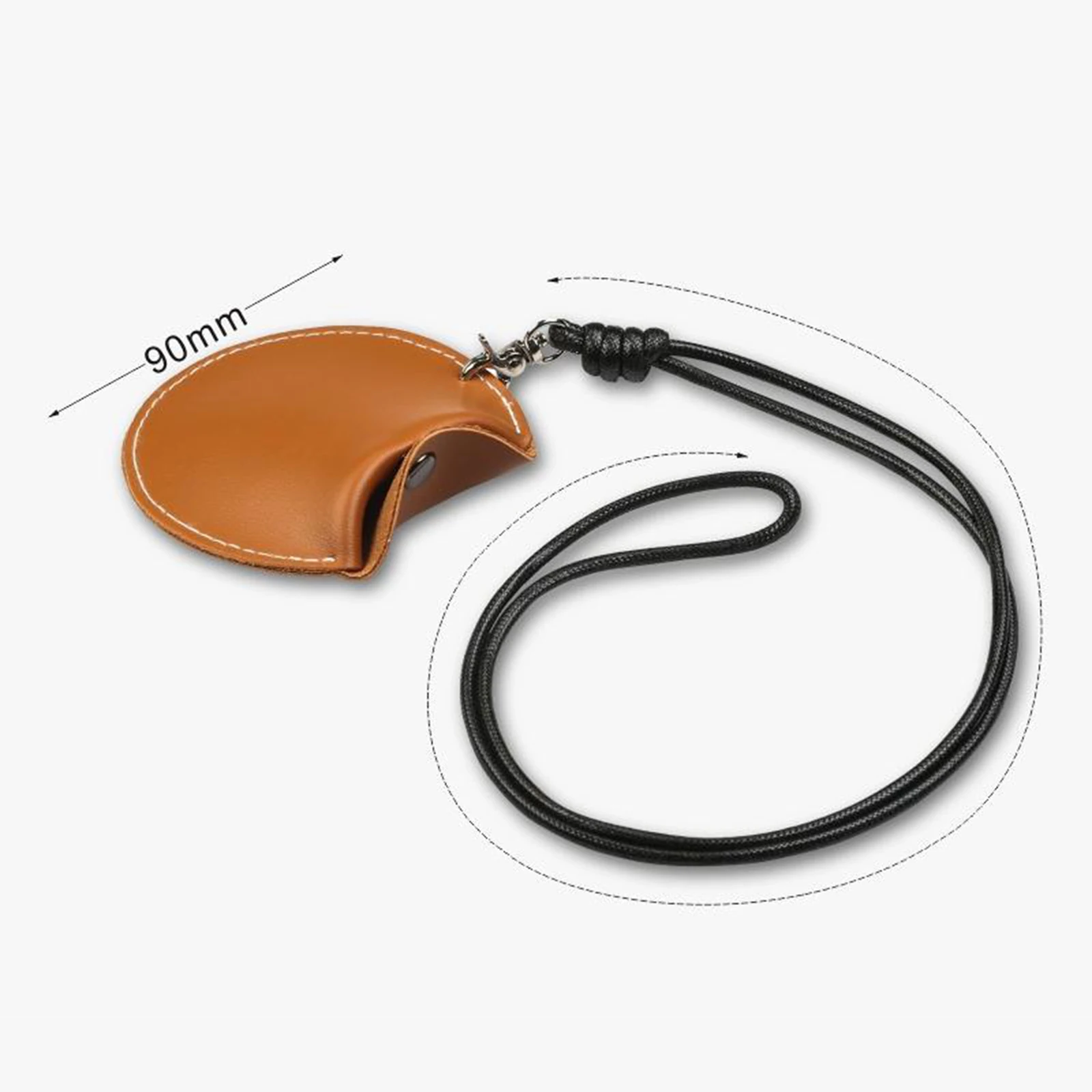 Hanging Neck Pouch with Strap Portable Mini Earphone Carrying Case for Running Sport Outdoor Climbing Biking Camping