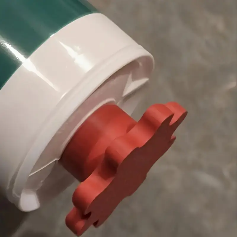 5pcs Flexible Gear-Style Tube Caps, Durable Plastic, Prevents Glue Hardening, for Silicone Repair, Outdoor Use, Gift