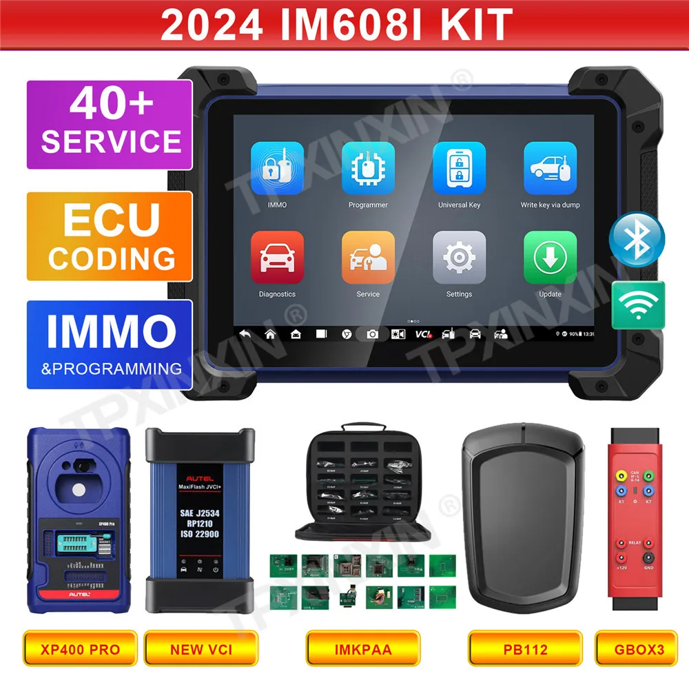 Car Key FOB Programming Tool All System Diagnostic Scan Tool Auto Key Programmer IMMO Function Key Tool 3 Year Update OBD2