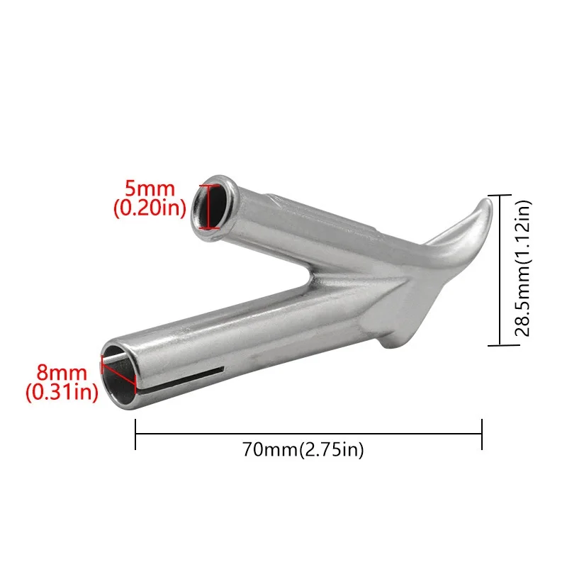 Boquilla de soldadura redonda de 5mm Soldaduras fuertes Compatibilidad de soldadura versátil Fácil de manejar Soldadura eficiente Ligero