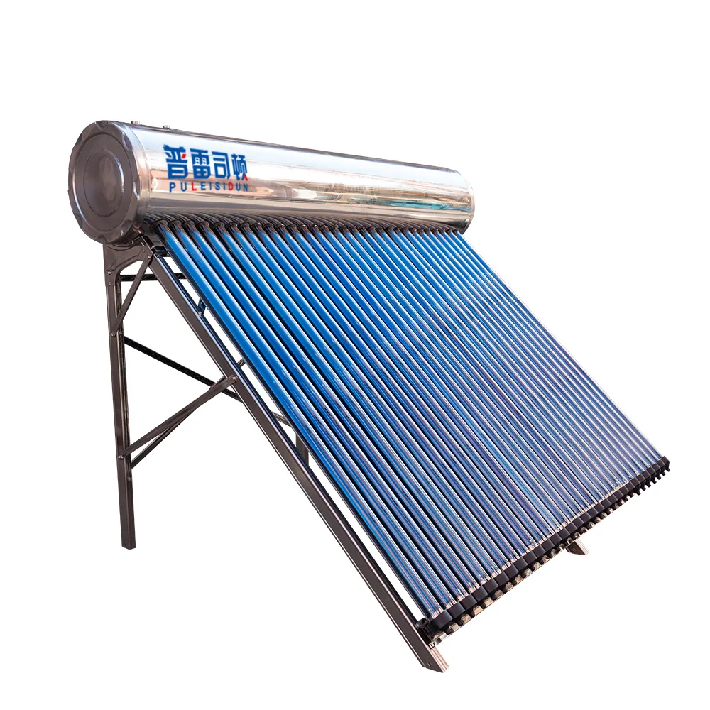 

Hot Sale Popular 300L Pressurized Vacuum Tube Solar Water Heater for Family Hot Water Supply Energy Saving