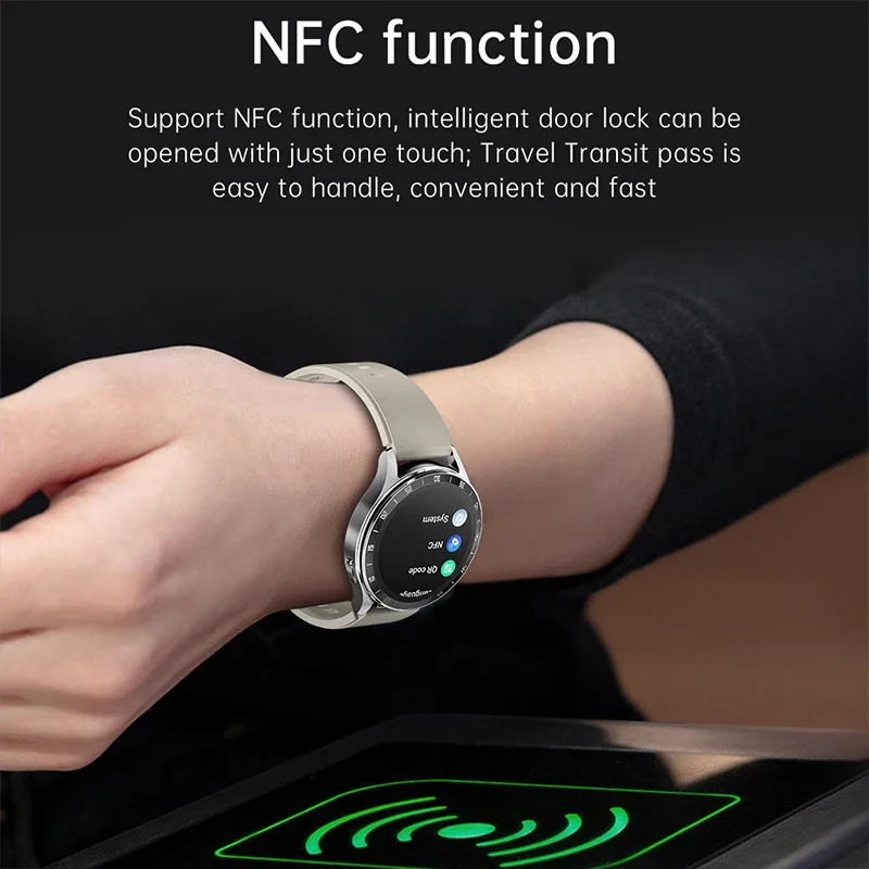 2025New NFC TWS Music Talk Smartwatch سماعة 2 في 1 ساعة ذكية للرجال مع سماعات أذن 4 ساعات من المؤثرات الصوتية القوية عاشق الموسيقى #2