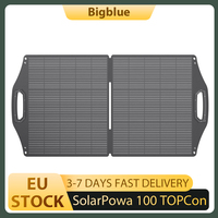 BigBlue Solar Powa 100W Solar Panel PD 45W USB-C 18W USB-A & MC-4 Ports IP68