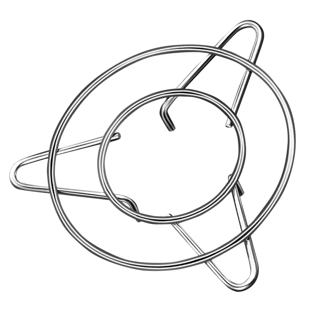 

Heavy Duty Stainless Steel Gas Stove Bracket Non-Slip Wok Rack for Pot Milk Pan Kitchen Cooking Essential Accessory