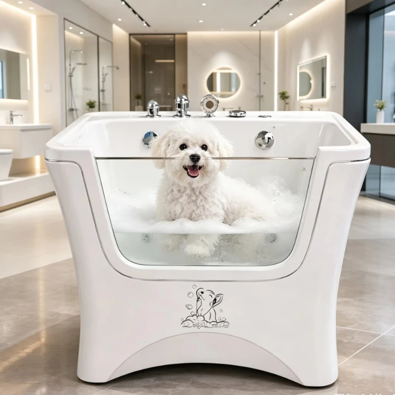 Winter constant temperature pet grooming bathtub commercial B2B heating equipment