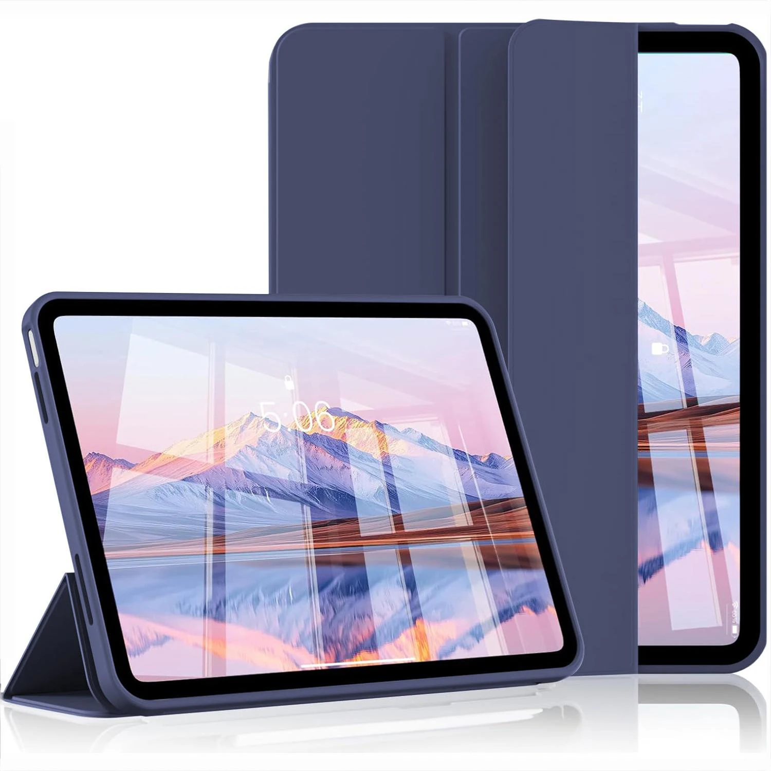 Case voor iPad 11e generatie A16 Pro Air 13 11 M3 M2 2025 12.9 9 8 7 6 5 4 10e generatie Mini 7 6 Magnetische Flip Stand Tablet Hoes Zachte Achterkant Beschermhoes