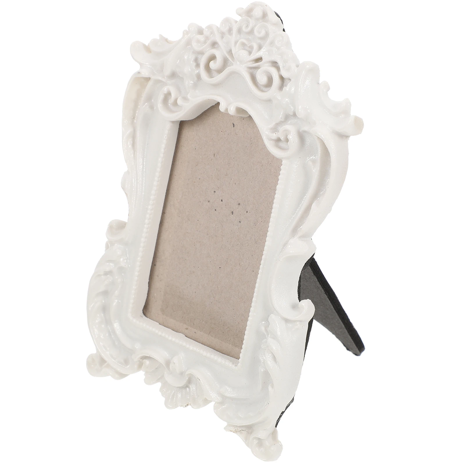 

Embossed Resin Desktop Picture Holder Home Office Bedroom Living Room Gold Photo Home Picture Holder Display Ornament