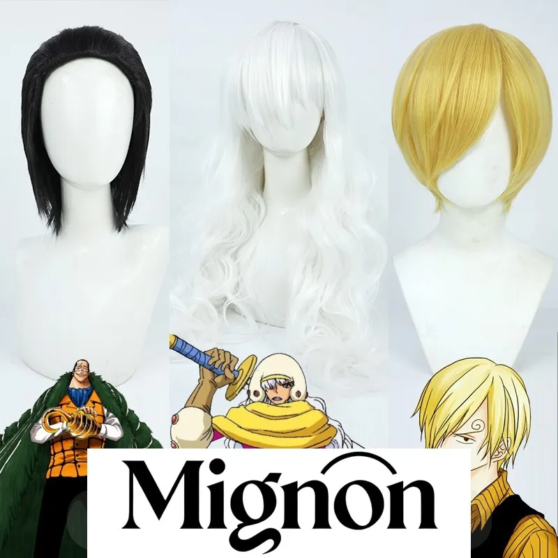

Vinsmoke Sanji Seven Warlords of the Sea Sir Crocodile Cosplay Wig Smoothie