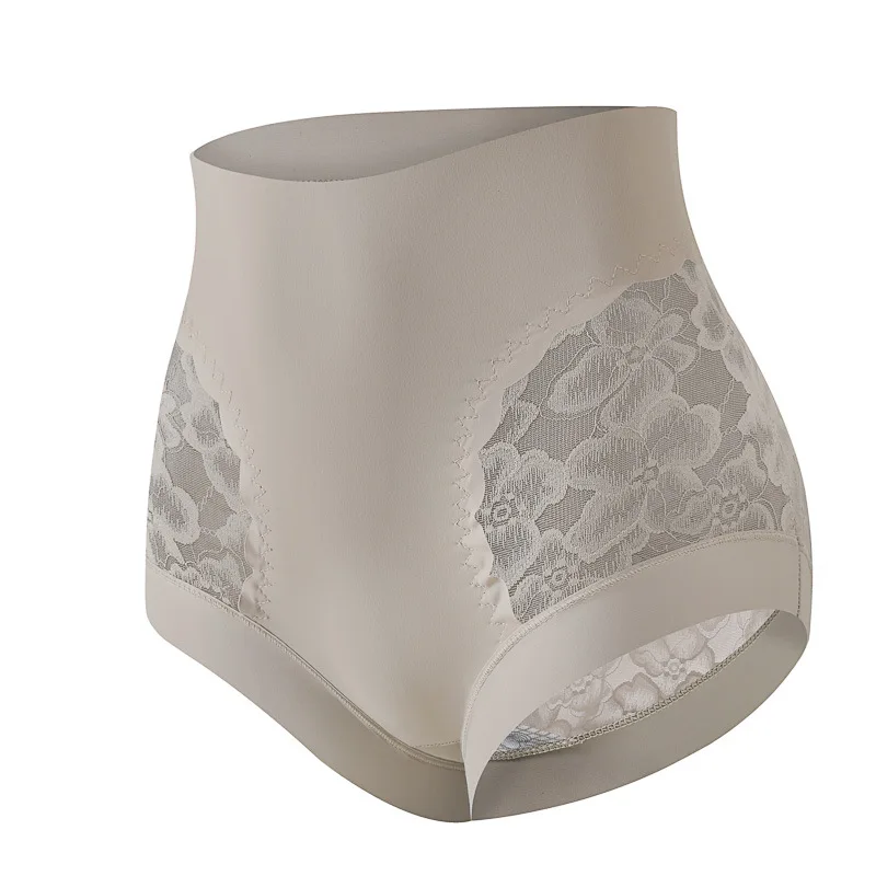 ملابس داخلية نسائية رفيعة عالية الخصر ملابس داخلية مثيرة من الدانتيل بدون خياطة ملابس داخلية نسائية قابلة للتنفس لرفع المؤخرة ملابس داخلية مريحة