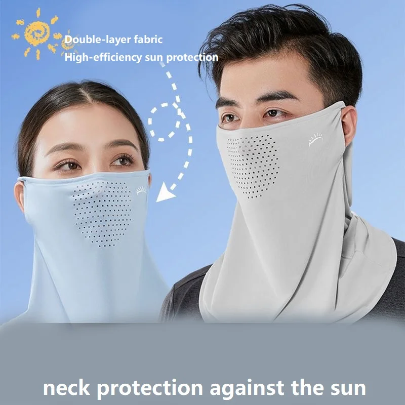 

New Sunscreen Mask Covers Face for The Sun Neck Protector Uv Blocking Mask Face Uv Protection Sun Protection for Face Cover