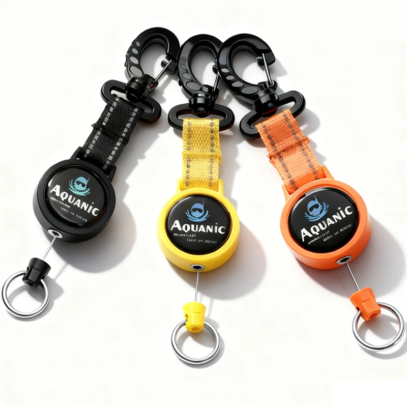 

Retractable Camera Tether for Outdoor Photography & Diving&Mountaineering – Stretchy, Compatible with GoPro & DJI