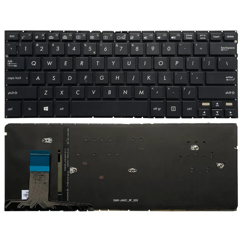 US Backlit laptop Keyboard For ASUS Zenbook UX305 UX305LA UX305UA UX305CA UX305F English Keyboard