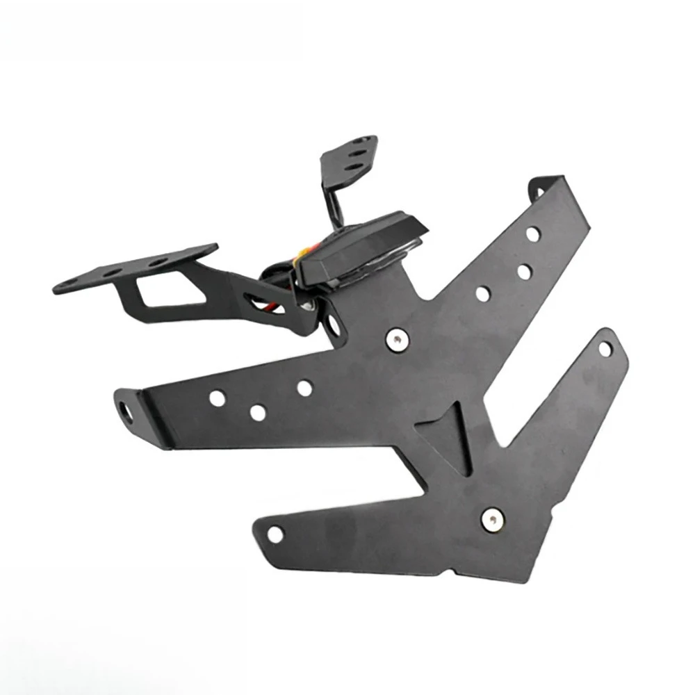 تنطبق على ياماها TMAX530560 2022-2025 إطار لوحة الترخيص المعدل إطار لوحة الترخيص قوس الذيل القصير