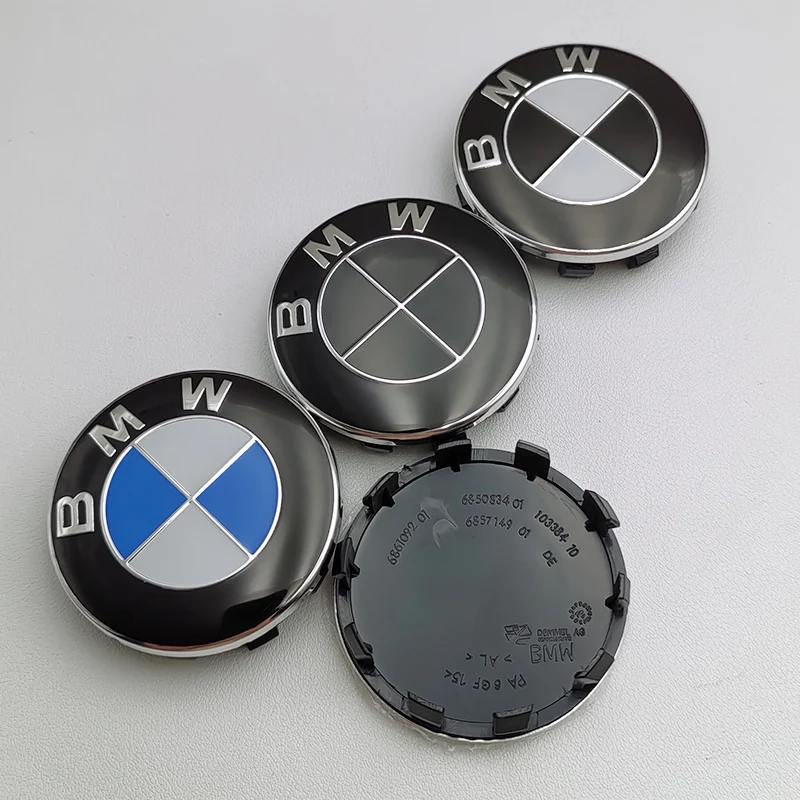 4pcs ABS 68mm BMW Wheel Center Caps Rims Hubcacps For BMW E46 E39 E60 E90 E53 E36 E30 E87 F10 F20 F30 X1 X3 X5 X6 X7 Accessories