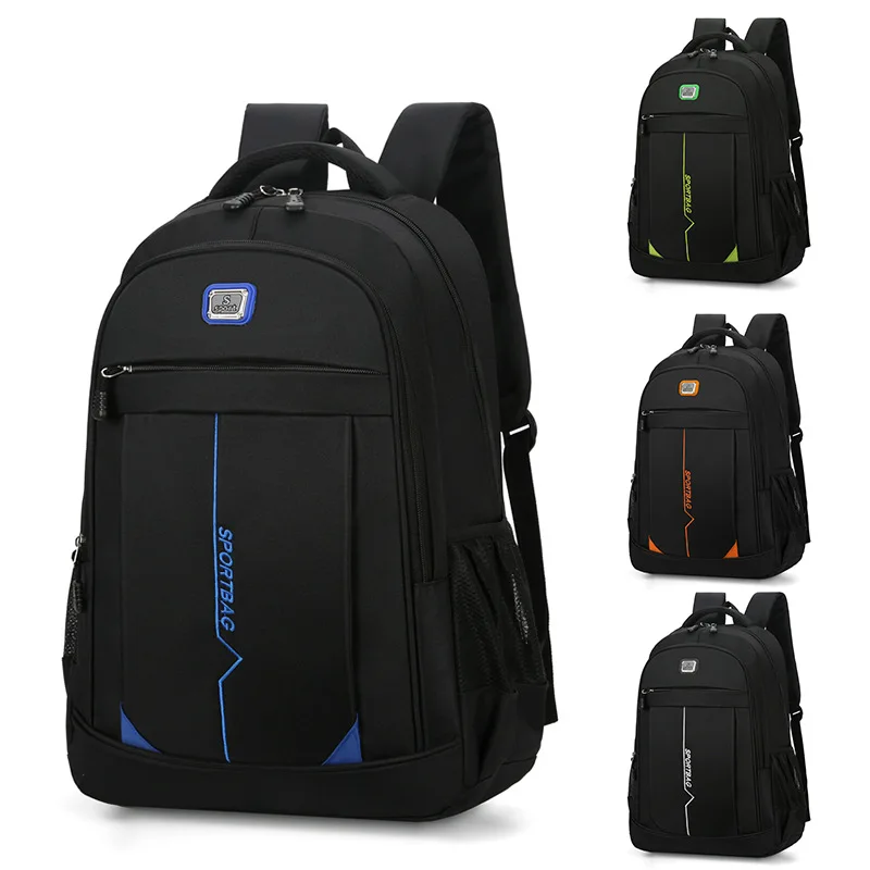 

2024 New Men's Casual Trendy Anti theft Computer Backpack Large Capacity Student schoolbag Outdoor Travel Bag