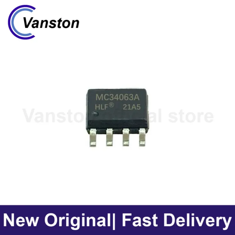 MC34063ADR2G, MC34063, MC34063A, 34063, microplaqueta de SMT SOP8, 10 PCes