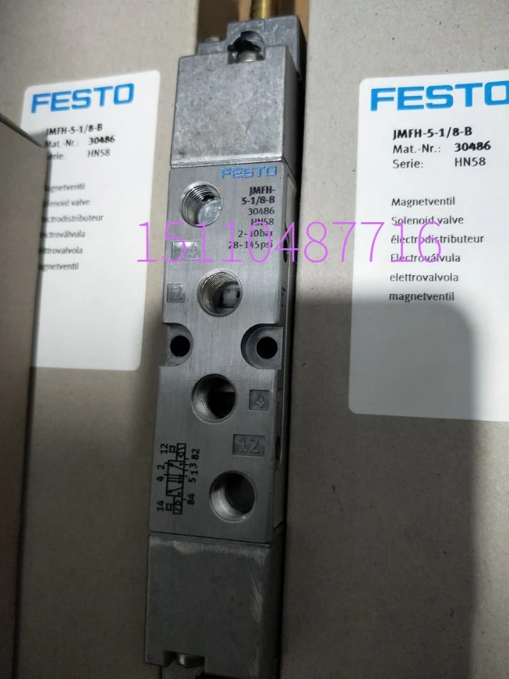 Festo Pneumatic Solenoid Valve JMFH-5-1/8-B 30486 Genuine From Stock