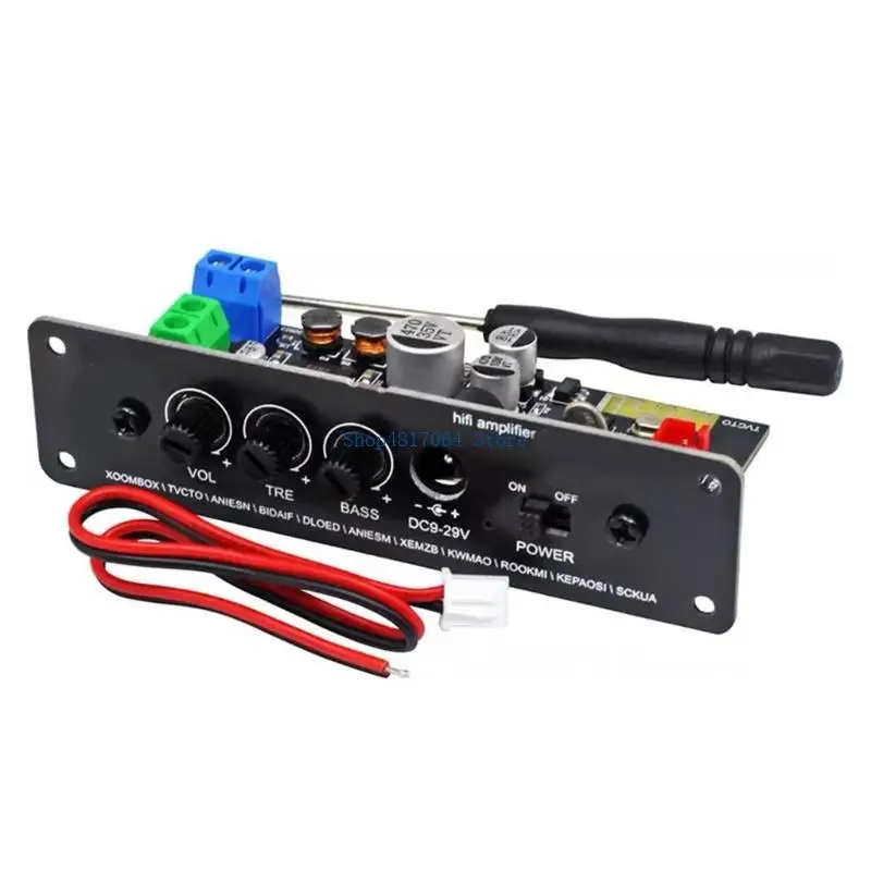 T3LB DIY Friendly Speaker Digital Amplifier Board For 3 To 8Inch Speakers Bluetooth-compatible 5.1 Connectivity Simple Controls