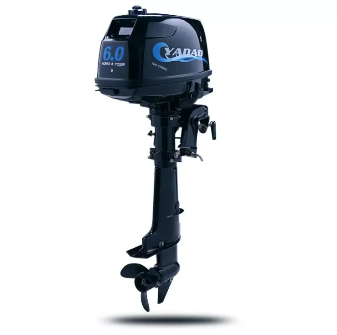 Moteurs hors-bord pour bateaux de pêche YADAO 5HP 2 temps à essence, refroidis par eau, prix usine, haute qualité, à vendre