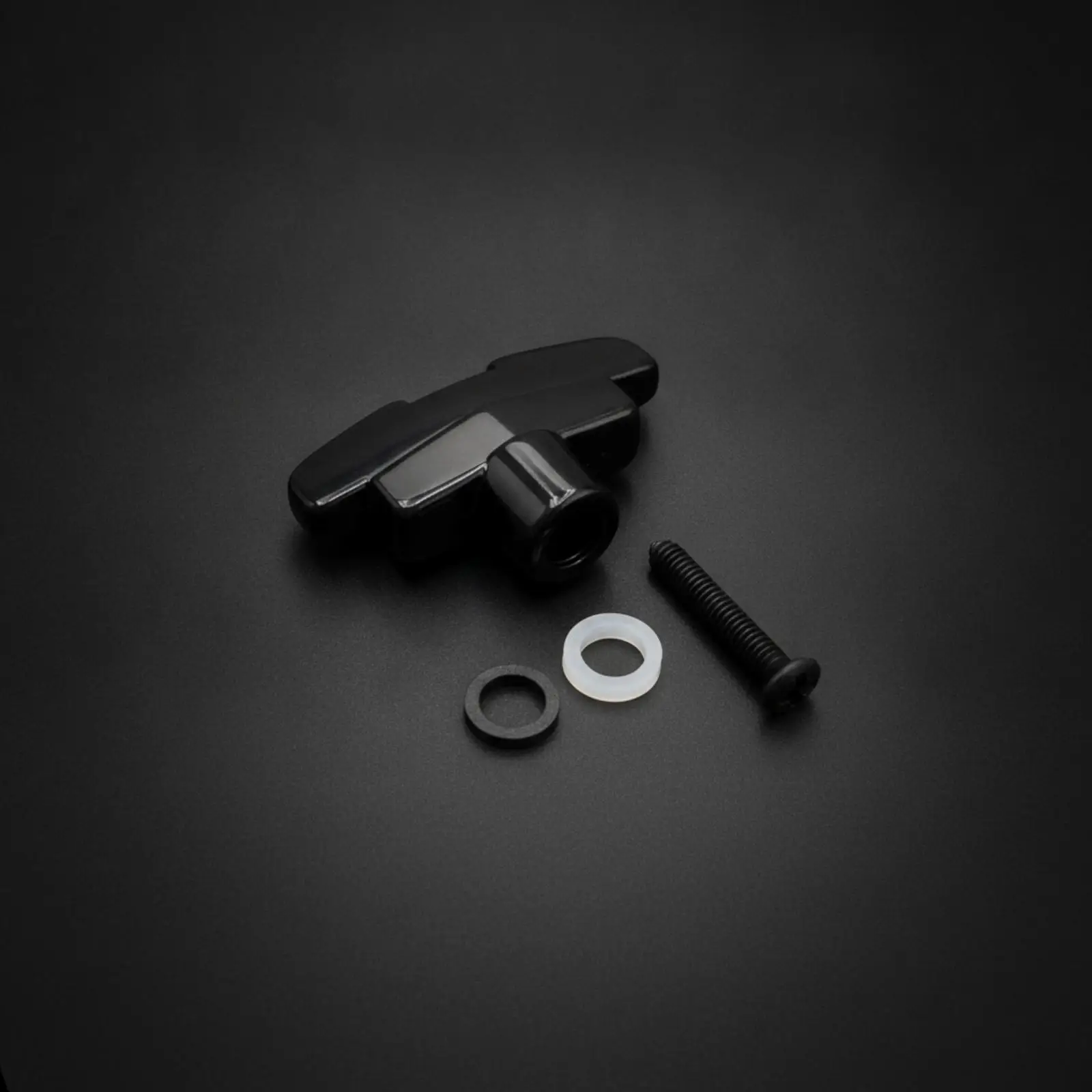 Cross Design Tuning Pegs Zinc Alloy Guitar Parts Compact Stepped Knob with Mounting Screw for Standard Tuner Post Upgrade