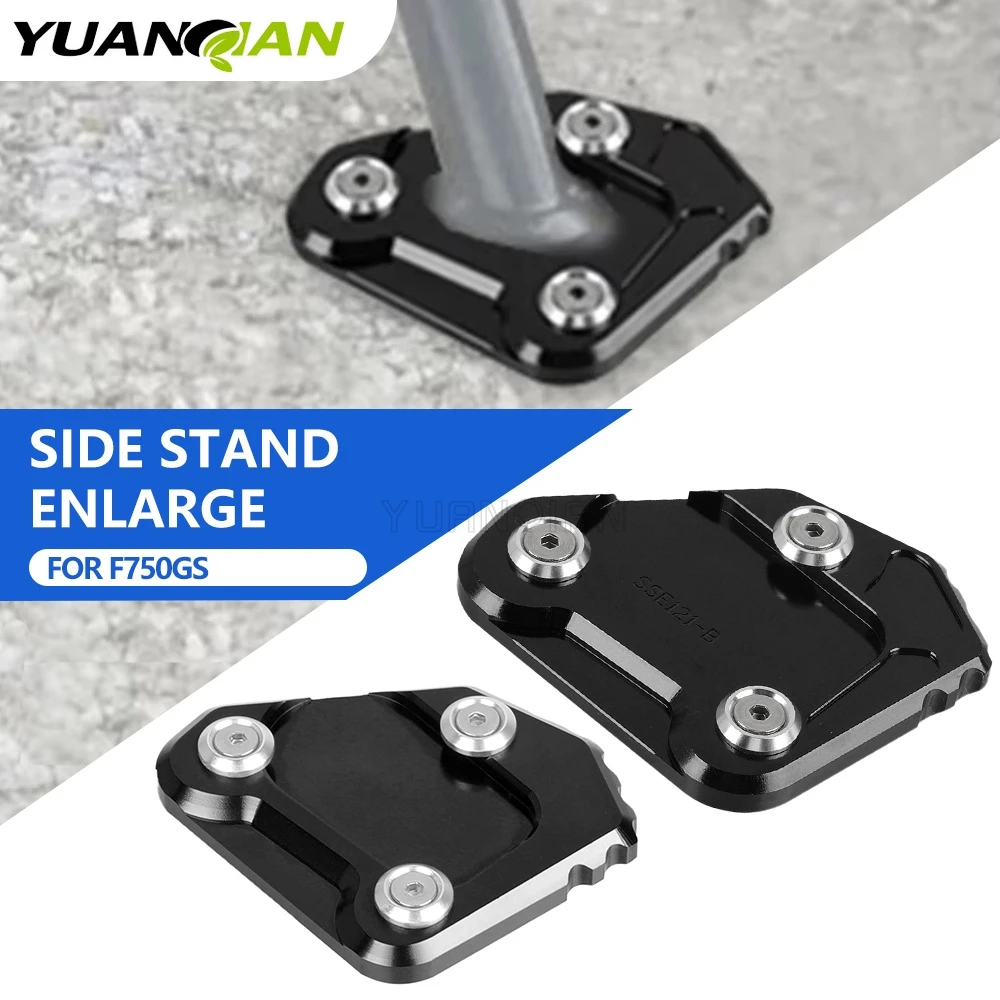 

Side Stand Enlarge 2024 2025 2026 For BMW F750GS F850GS ADVENTURE F800GS T6061 CNC Aluminium Motorcycle Accessories 2018-2023