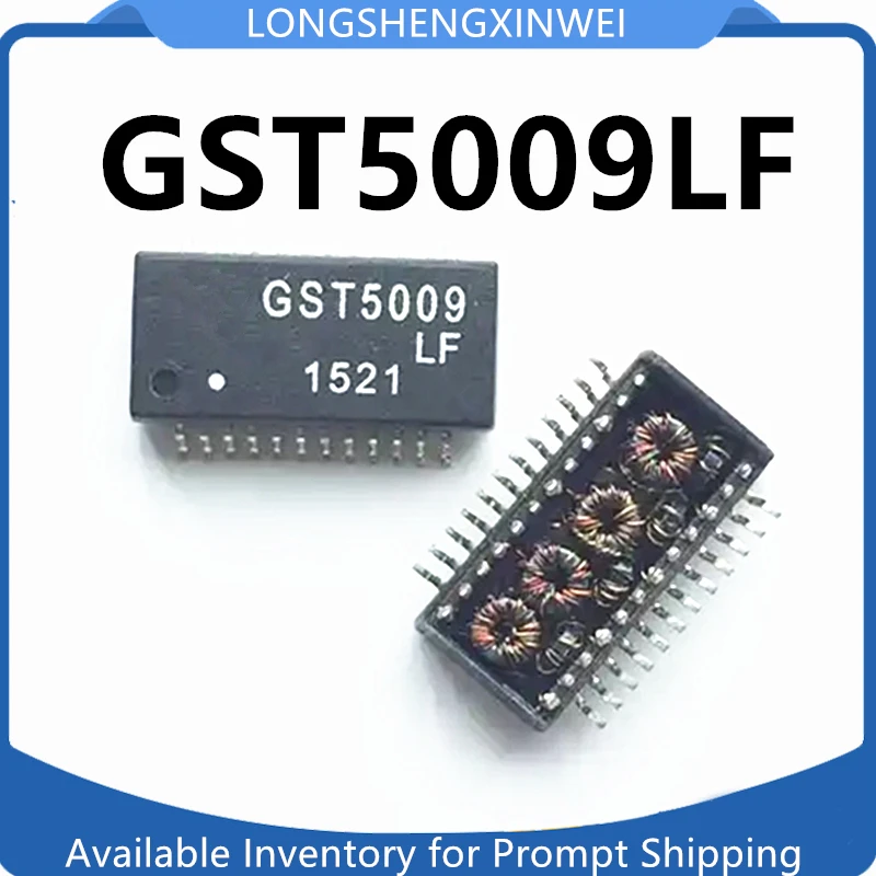 1PCS GST5009-LF SOP-24 GST5009LF Chip Ultra Thin Gigabit Ethernet Network Isolation Transformer