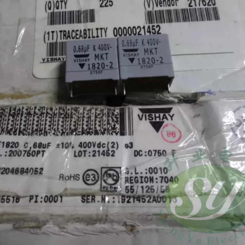10pcs-100pcs VISHAY MKT1820 0.68uf/400v 680nf u68 684 brand new film capacitor 15MM