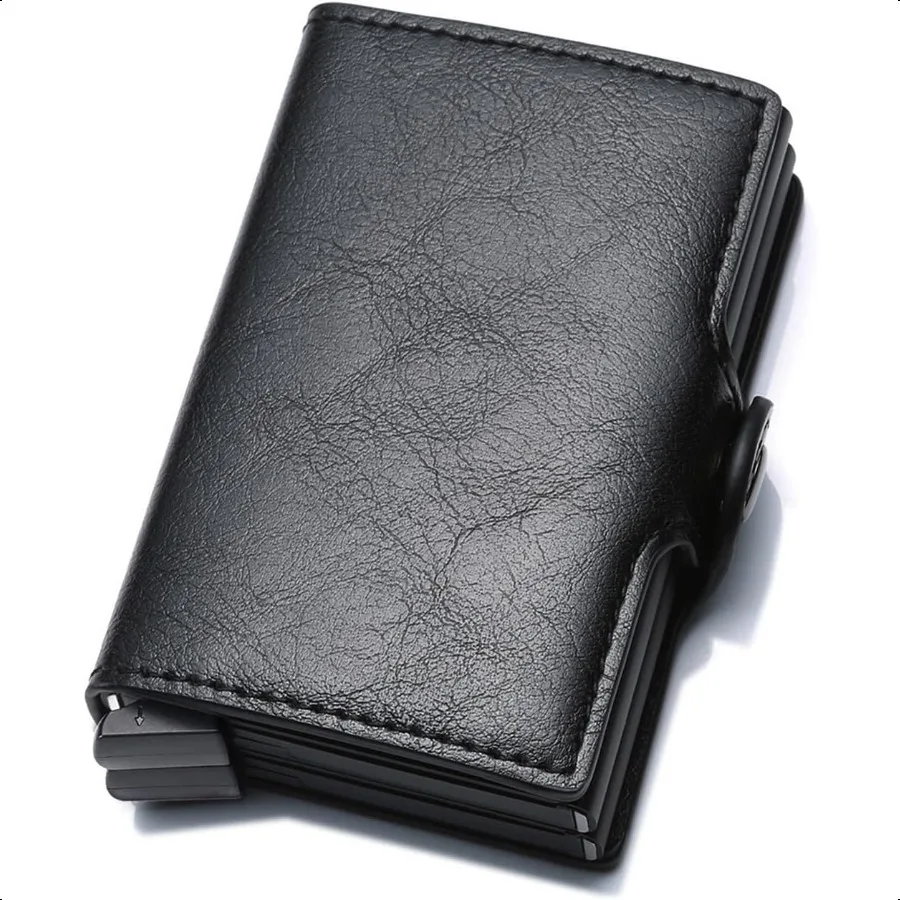

Card Holder Men Credit Card Holder Slim Card Case Front Pocket AntitheftRFID Auto Pop up Travel Thin Wallets for Men