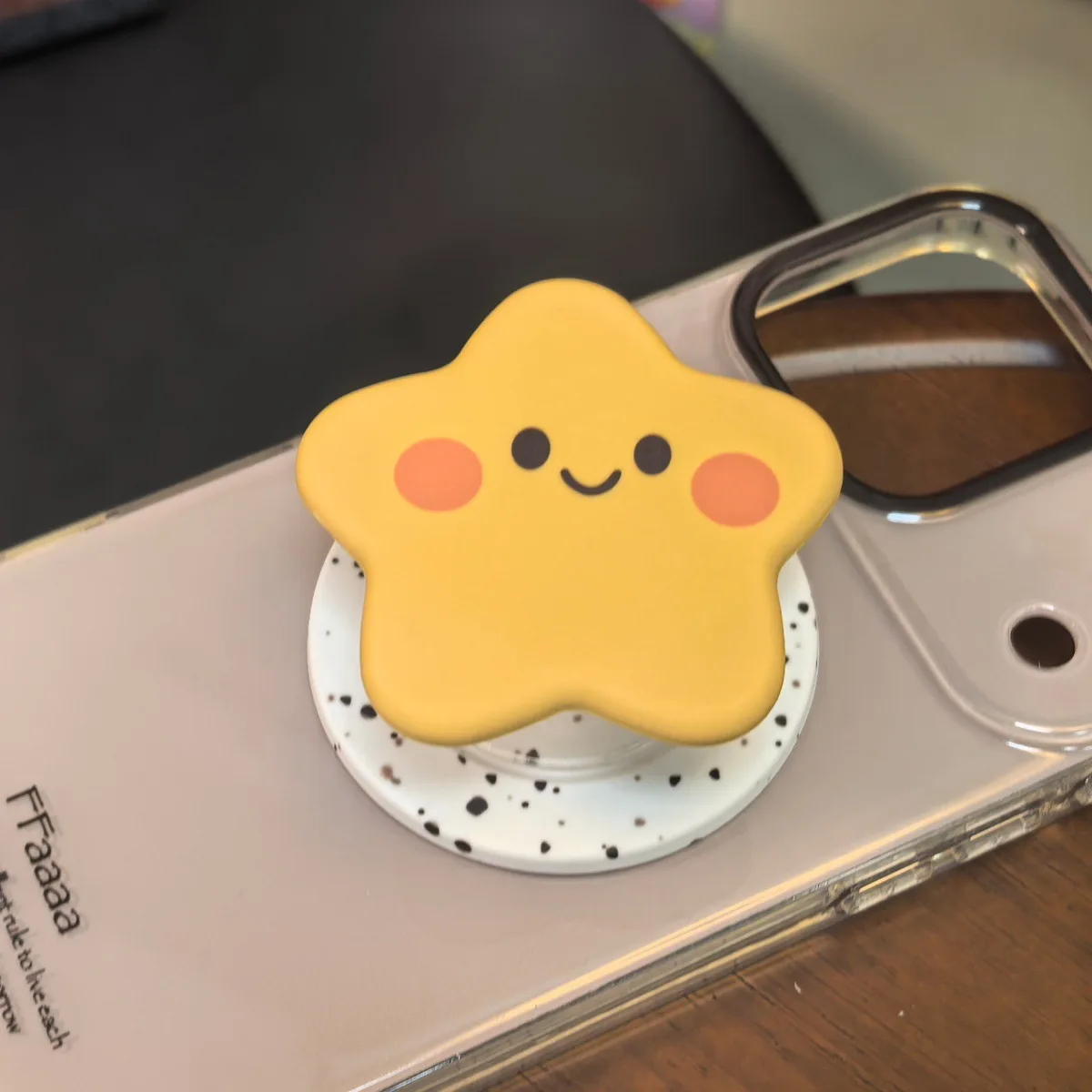 

Cartoon Pattern Star Shape Magnetic Holder Griptok Phone Stand Support For iPhone For Magsafe Universal Accessories Korean Cute